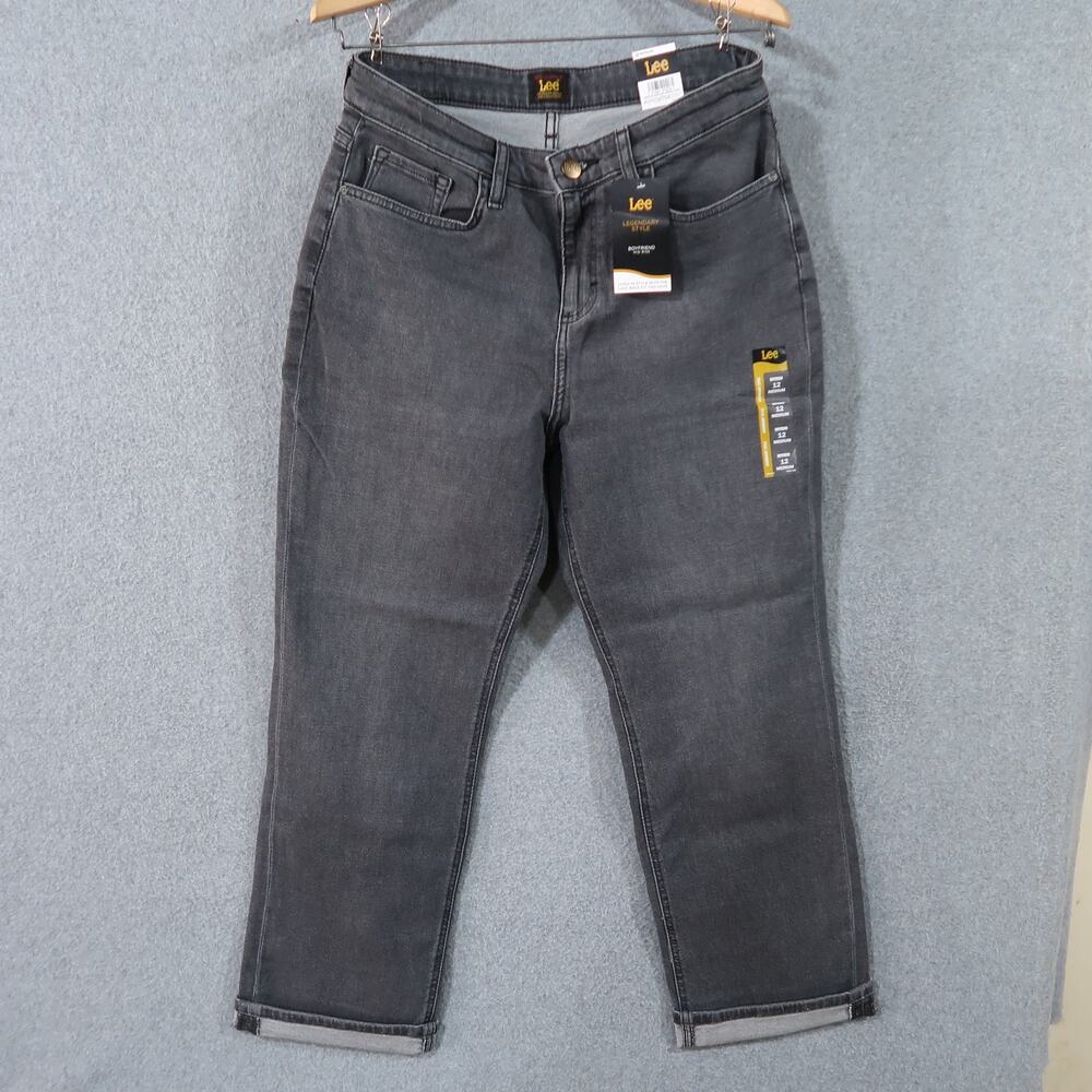 Lee Jeans Womens Size 12 Medium Legendary Boyfriend Mid Rise